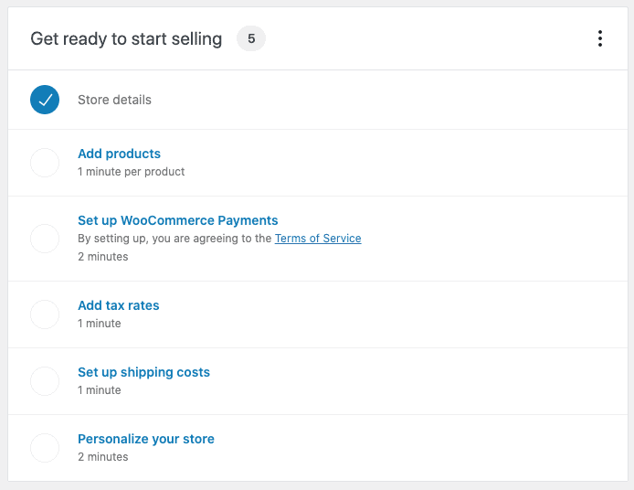 WooCommerce getting started guide