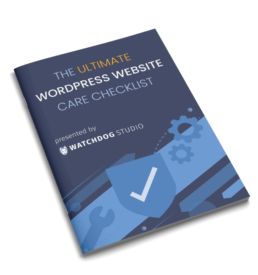Ultimate WordPress Website Care Checklist cover