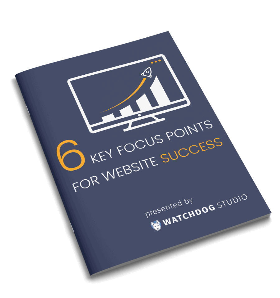 The Six Key Focus Points for Website Success cover